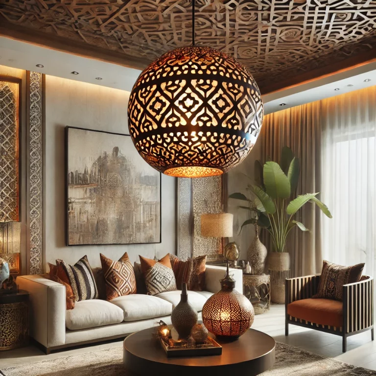 A Worldly Haven Home With Exotic Light Ideas - 01