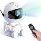 Astronaut Galaxy Projector Night Light Room Decoration white