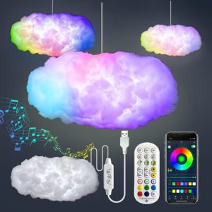 Big Cloud Multicolor Lights Changing Strip