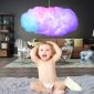 Big Cloud Multicolor Lights Changing Strip living room