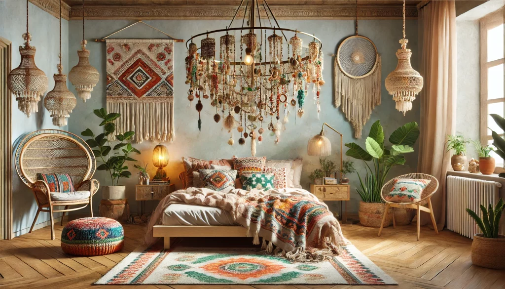 Bohemian Bedroom Chandeliers Ideas - 03