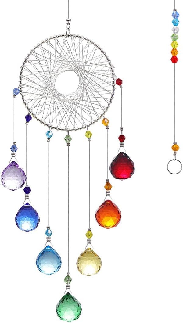 Colorful Crystals Suncatcher Vibrant Ornament