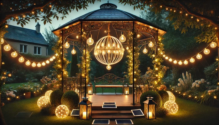 Drape Your Gazebo In Glow With These Exotic Light Ideas - 01