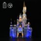 ExoticLightsia Light Kit For The Disney Castle 71040-1