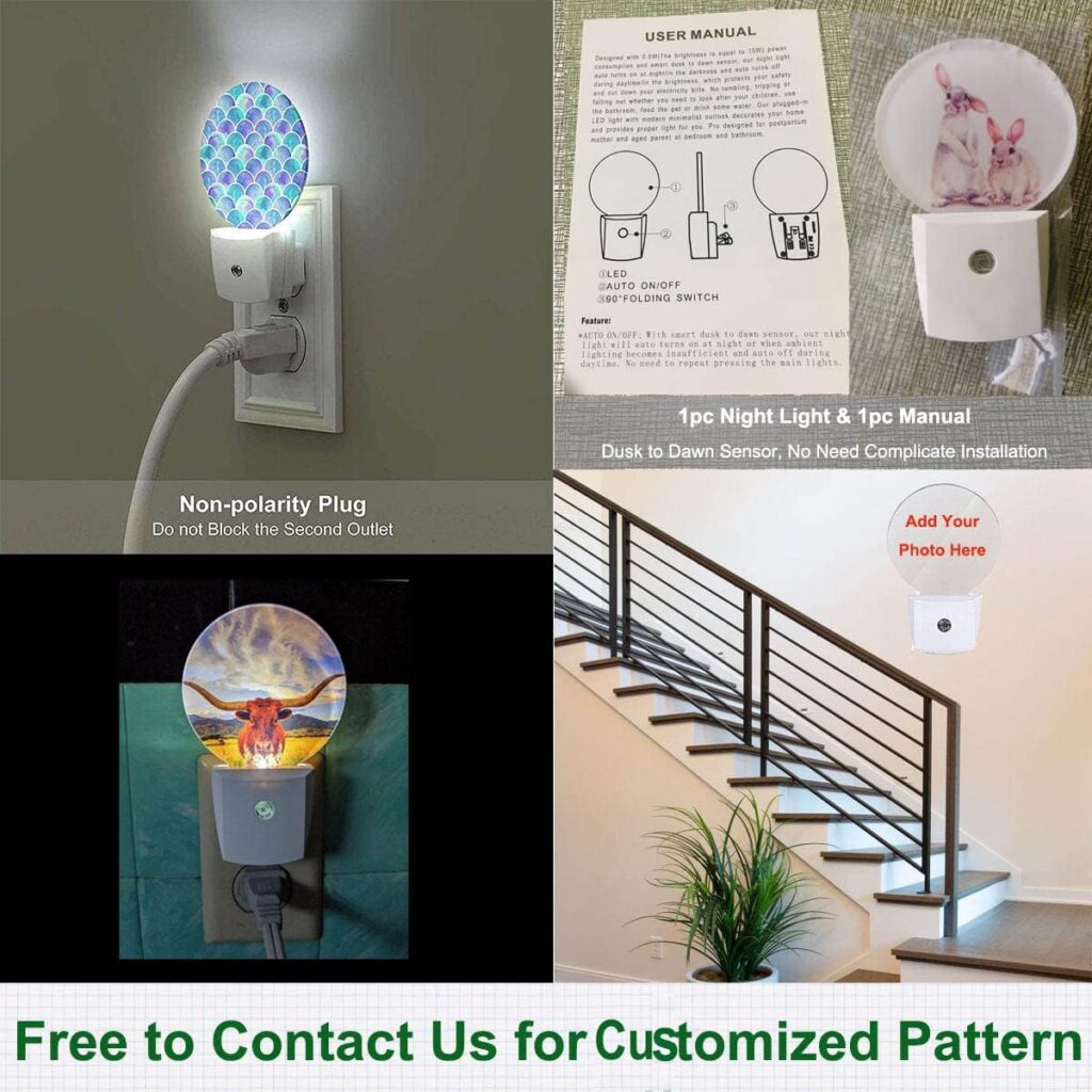 Jellyfish Night Light Decorative Aquatic Design 5