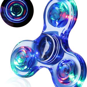 LED Fidget Spinners blue