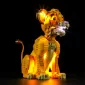 Light Kit For Young Simba the Lion King 43247-3