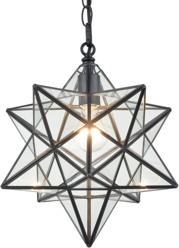 Moravian Star Pendant Adds Artistic Sophistication 1