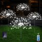 Solar Waterproof Garden Lights 8 Modes with Remote